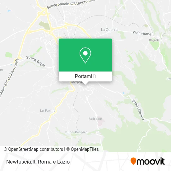 Mappa Newtuscia.It