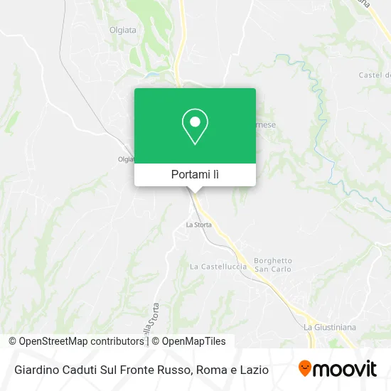 Mappa Giardino Caduti Sul Fronte Russo