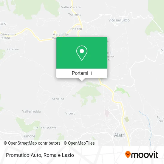 Mappa Promutico Auto