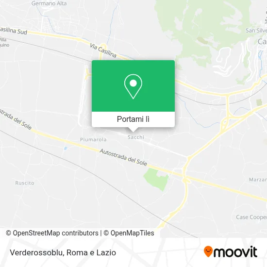 Mappa Verderossoblu