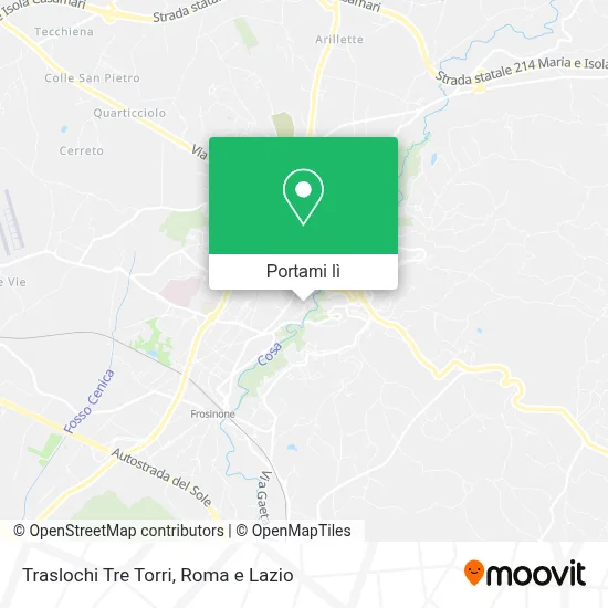 Mappa Traslochi Tre Torri