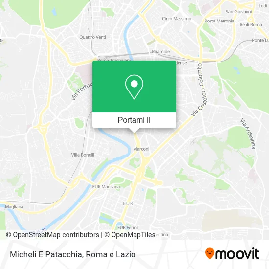 Mappa Micheli E Patacchia