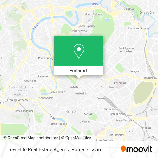 Mappa Trevi Elite Real Estate Agency