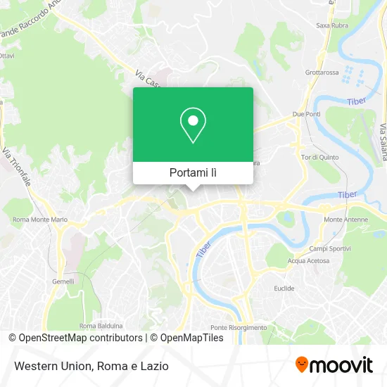 Mappa Western Union