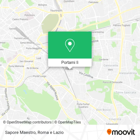 Mappa Sapore Maestro