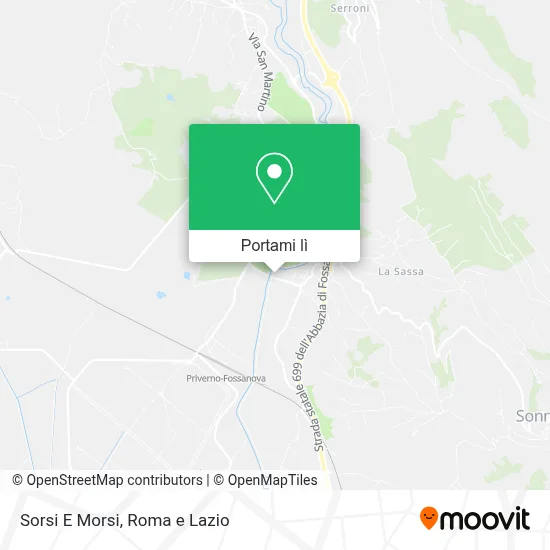 Mappa Sorsi E Morsi