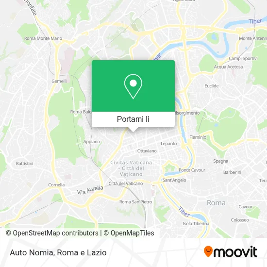 Mappa Auto Nomia