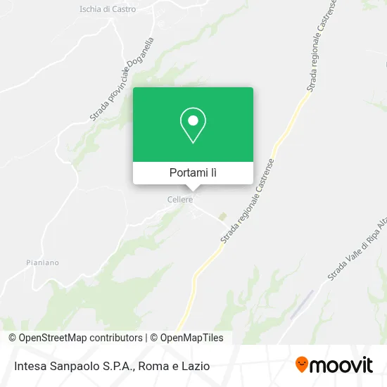 Mappa Intesa Sanpaolo S.P.A.
