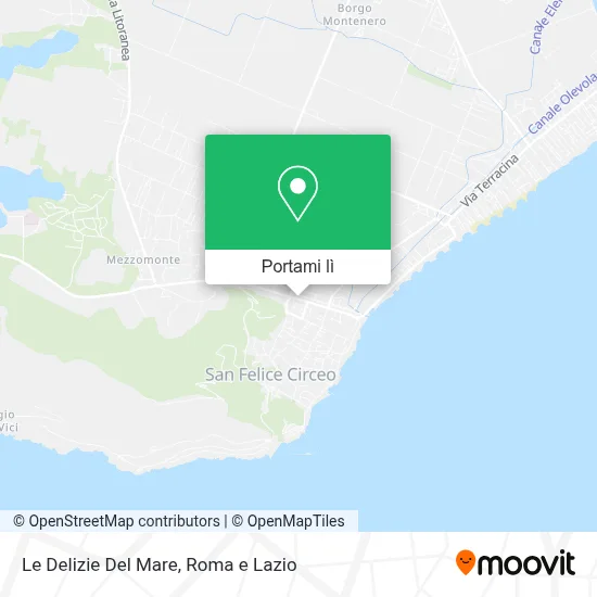 Mappa Le Delizie Del Mare