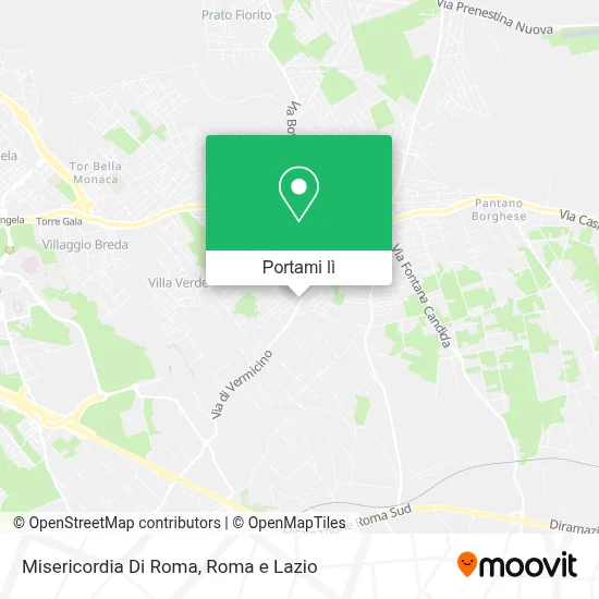 Mappa Misericordia Di Roma