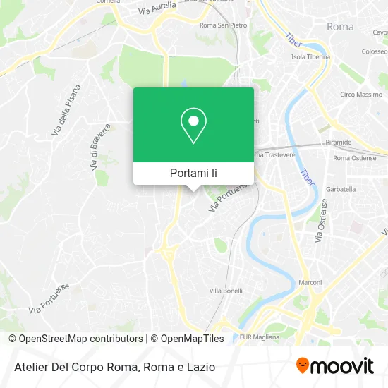 Mappa Atelier Del Corpo Roma