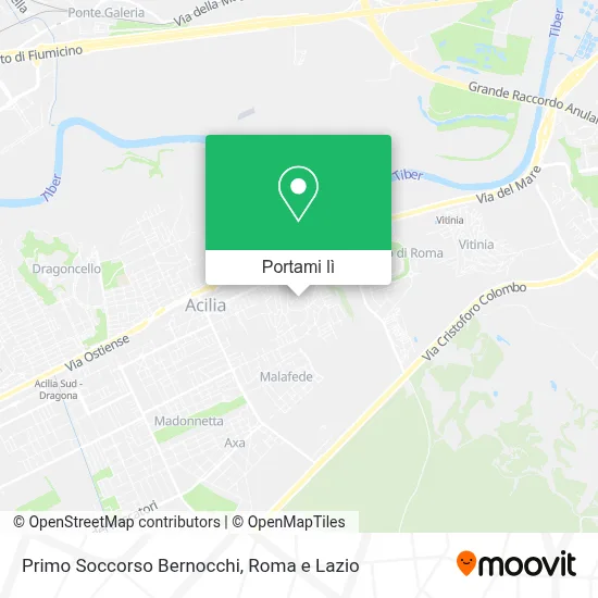 Mappa Primo Soccorso Bernocchi