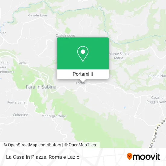 Mappa La Casa In Piazza