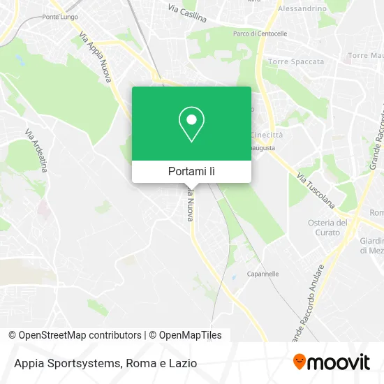 Mappa Appia Sportsystems