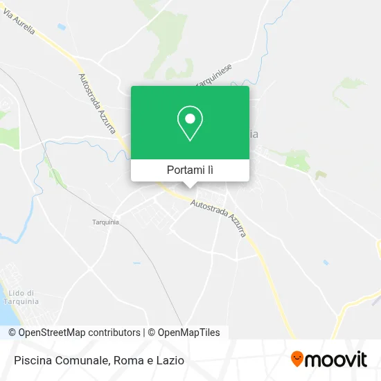 Mappa Piscina Comunale