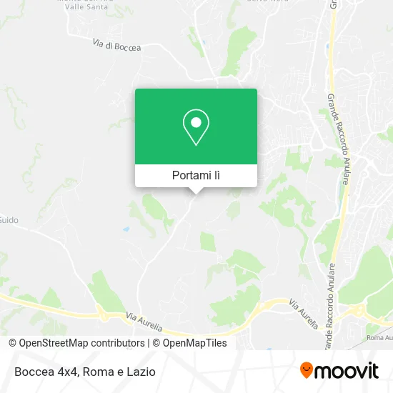 Mappa Boccea 4x4