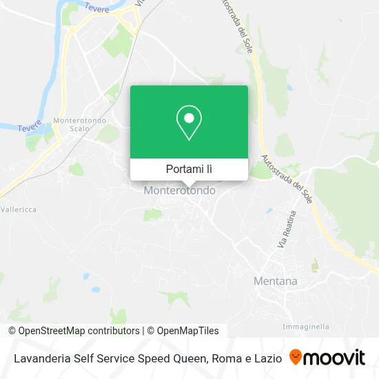 Mappa Lavanderia Self Service Speed Queen