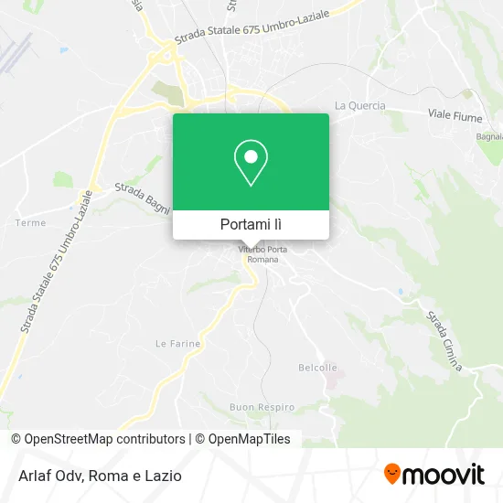 Mappa Arlaf Odv