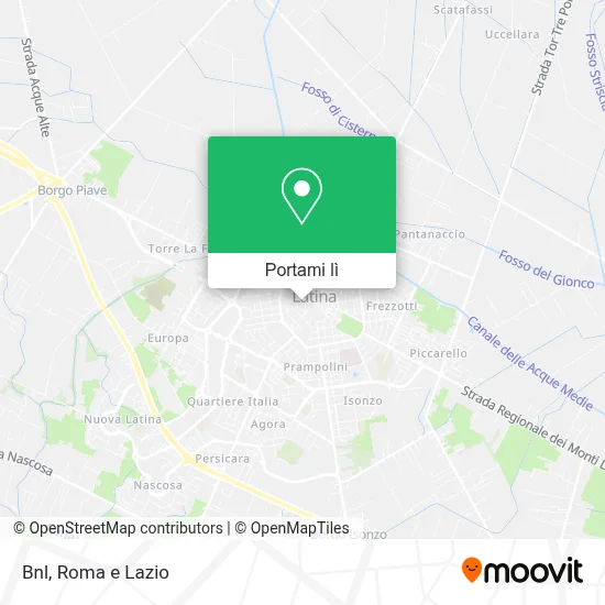 Mappa Bnl