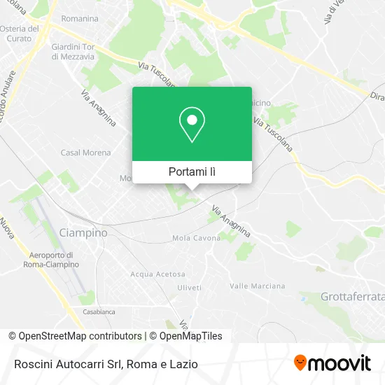 Mappa Roscini Autocarri Srl