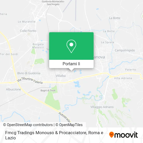 Mappa Fmcg Tradings Monouso & Procacciatore