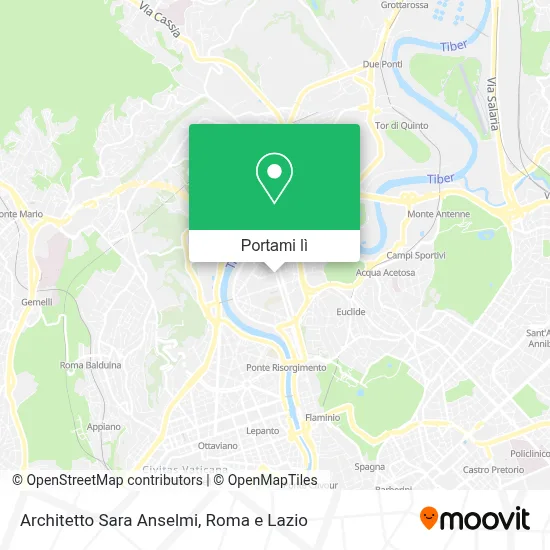 Mappa Architetto Sara Anselmi
