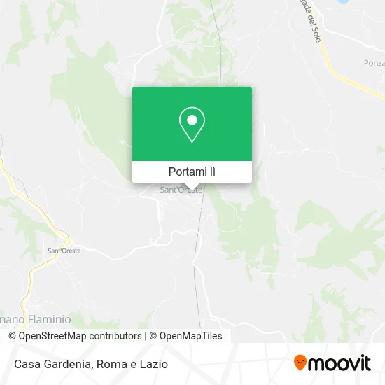 Mappa Casa Gardenia