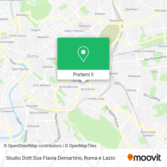Mappa Studio Dott.Ssa Flavia Demartino
