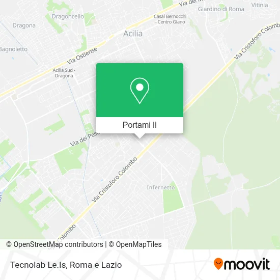 Mappa Tecnolab Le.Is