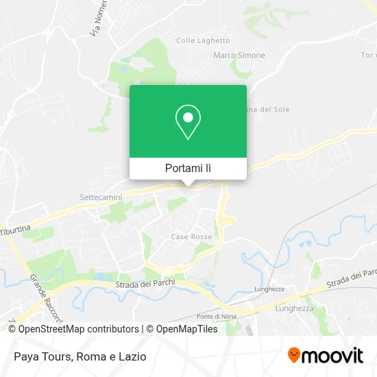 Mappa Paya Tours