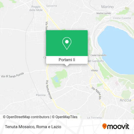 Mappa Tenuta Mosaico