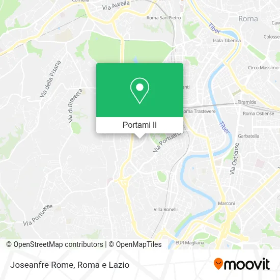 Mappa Joseanfre Rome