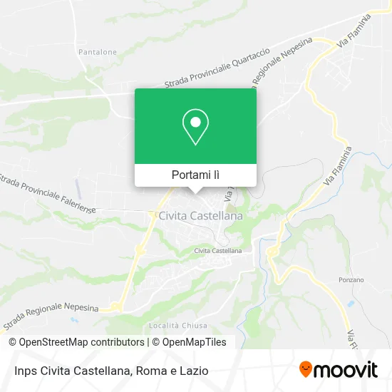 Mappa Inps Civita Castellana