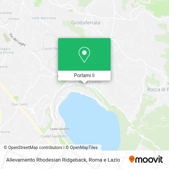 Mappa Allevamento Rhodesian Ridgeback
