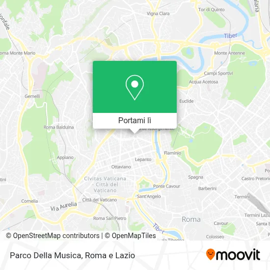 Mappa Parco Della Musica