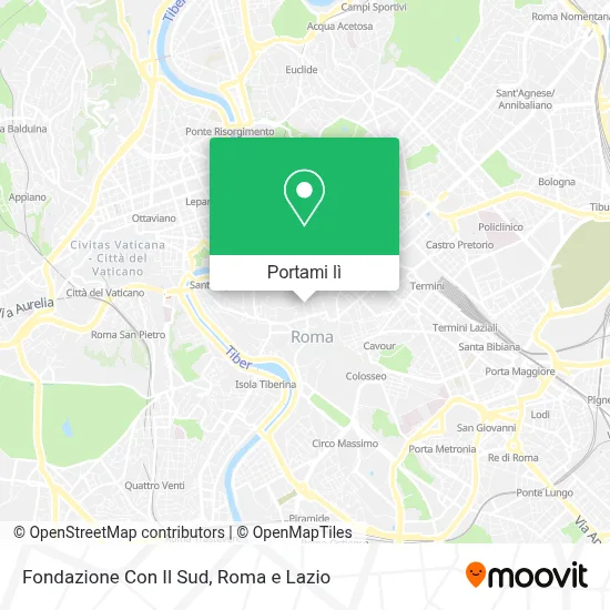 Mappa Fondazione Con Il Sud