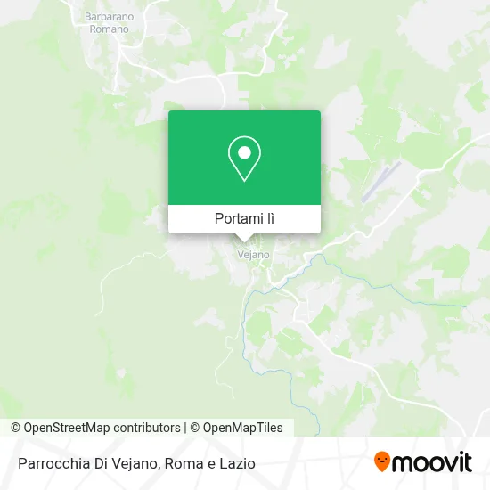 Mappa Parrocchia Di Vejano