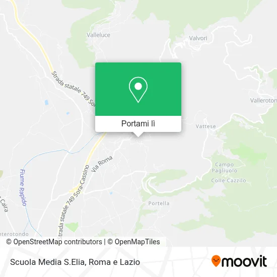 Mappa Scuola Media  S.Elia