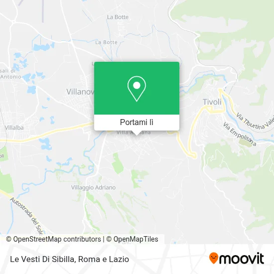 Mappa Le Vesti Di Sibilla