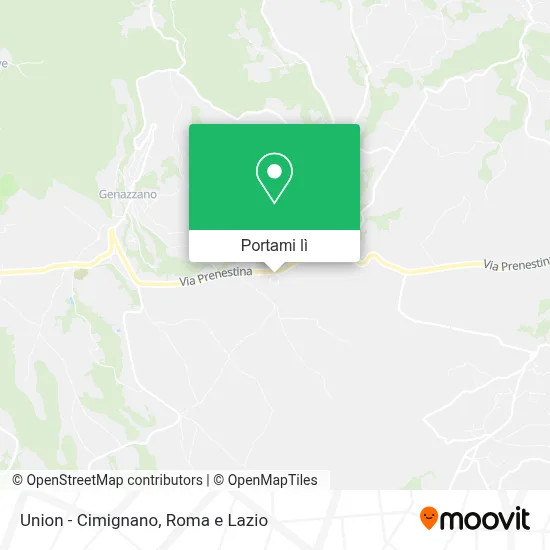 Mappa Union - Cimignano