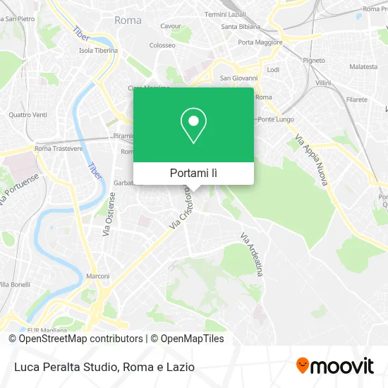Mappa Luca Peralta Studio