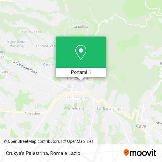 Mappa Crukye's Palestrina