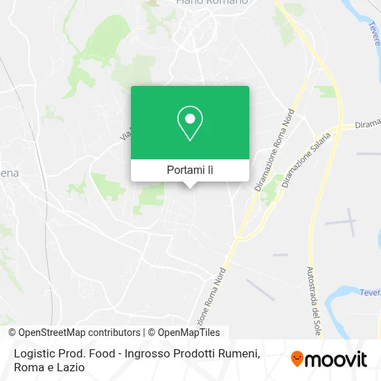Mappa Logistic Prod. Food - Ingrosso Prodotti Rumeni