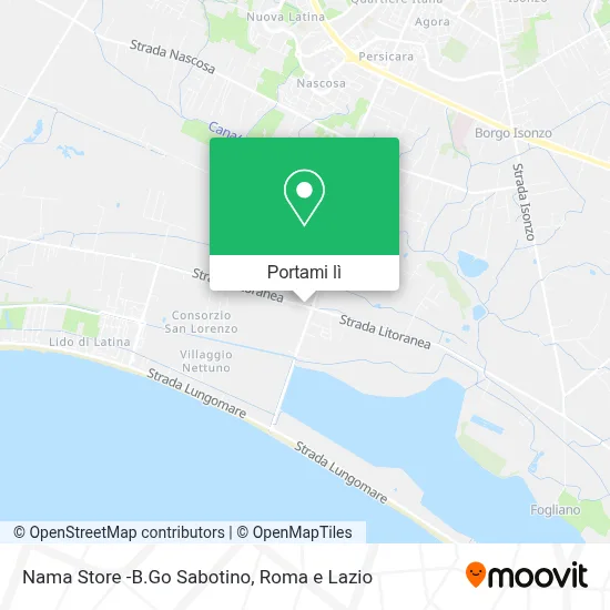 Mappa Nama Store -B.Go Sabotino
