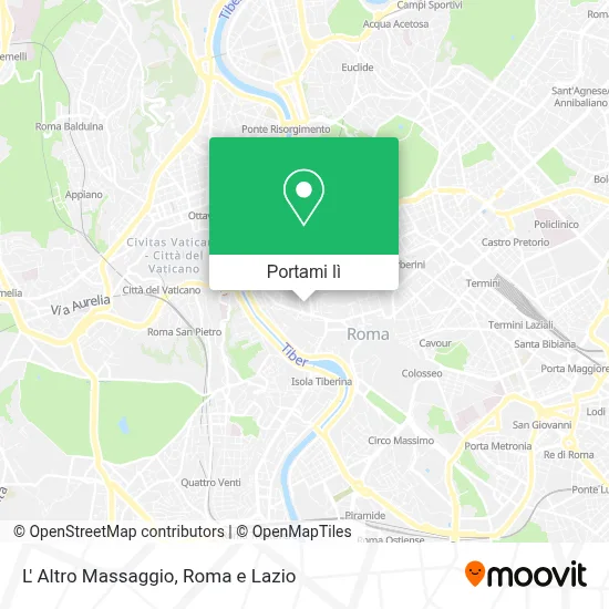 Mappa L' Altro Massaggio