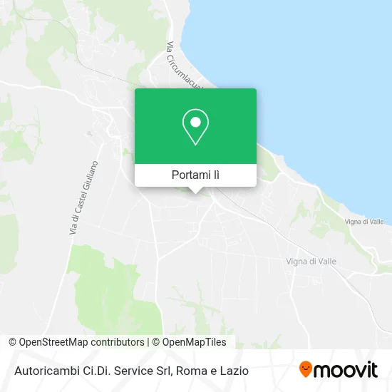 Mappa Autoricambi Ci.Di. Service Srl