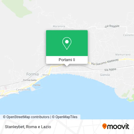 Mappa Stanleybet