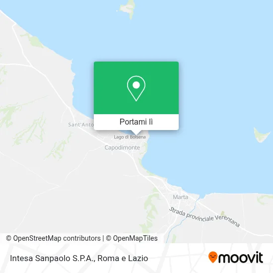 Mappa Intesa Sanpaolo S.P.A.