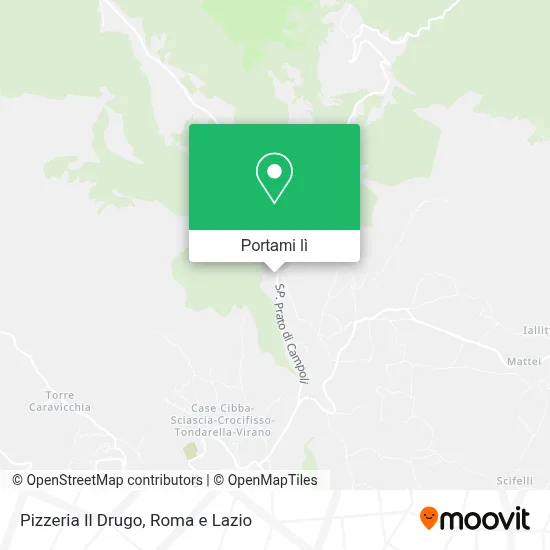 Mappa Pizzeria Il Drugo
