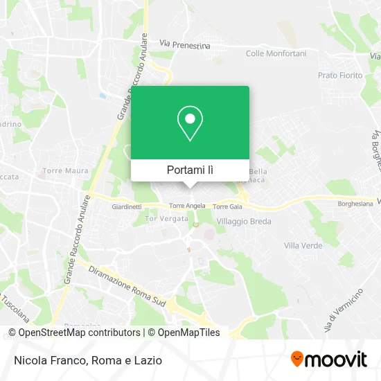 Mappa Nicola Franco